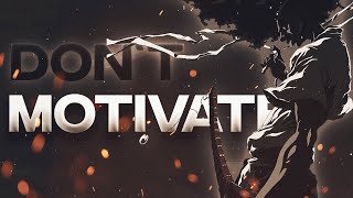 W.B.K - Don't Motivate (Ft. Yv Keem)