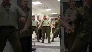 First female NZ Army Chief Maj. Gen. Rose King honored with Haka performance during her promotion