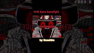 VHS Sans - hacker ending (undertale fangame) #undertale #sans #vhssans