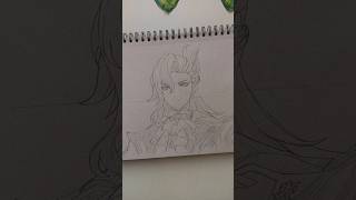 Neuvillette - Genshin impact #neuvillette #genshinimpact #fontaine #genshinart #sketch #ytshorts