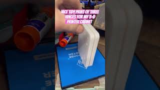 3-D printed hinges for my 3-D printer cabinet,#3dprinting #gadgets #diy #lincolnshire #lincoln