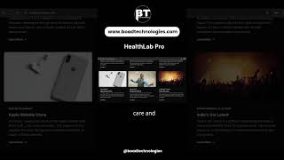 Day 23 – HealthLab Pro Medical Website | Test Booking, Reports & Health Dashboard