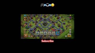 Enjoying Both Music And Game#clashofclans#coc#gaming#games#supercell#th17baselink#shorts#shortsvideo