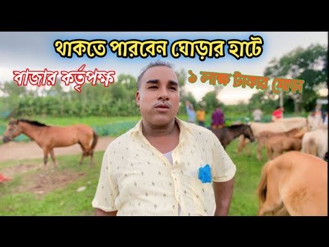 ঘোড়া কিনতে এসে থাকতে পারেন তুলশিপুর বাজারে
