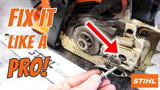 Fix Stripped Bar Stud Holes on STIHL Chainsaws in 5 Minutes