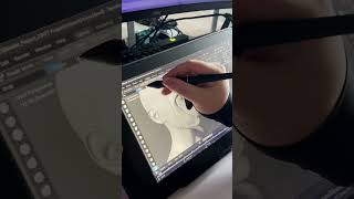 Testing Out the Huion Kamvas 13 #huiontablet #huion