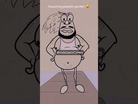 Assuming people's gender! 🤣 rico animations #funny #jokes #comedy #cartoon
