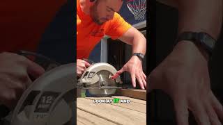 Circular Saw Blade Loose  Quick Fix with Built in Wrench!