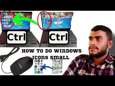 How To Change Icons Size On Any Windows | How To Change Font size On Computer Screen Windows #icon