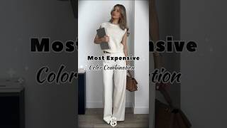 Rich Color Combination To Look Elegant And Expensive #lifestyle #womenwear#expensive#shorts #luxury