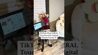 Transform your dining room with a digital picture frame #fok