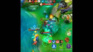 When Your Teammate Becomes UNSTOPPABLE! 💪⚡ #MLBB #MobileLegends #TeamPower #OPGameplay #BroYTUnltd