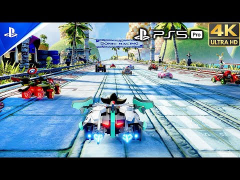 Sonic Racing CrossWorlds - PS5 Pro 4K 60FPS Gameplay