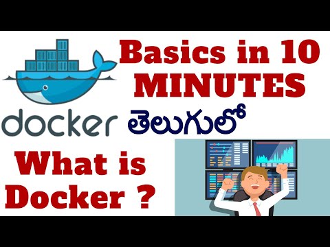 docker tutorial for beginners in telugu | docker in 10 minutes | docker basics in telugu