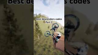 Best descenders codes part 2 #code #bikes #trick #descenders