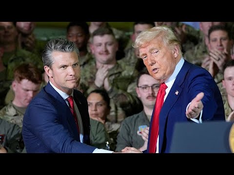 US Defence Secretary Pete Hegseth directs 20% cut to top military leadership positions