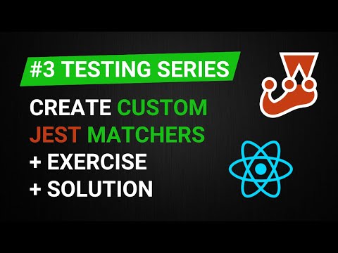 Jest Matchers Are Not Enough! Learn To Create YOUR Own Matchers - React | Next.js | Jest