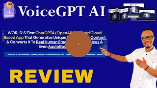 💥 VoiceGPT AI Review | Demo | Text-To-Speech AI App 2023 🎁