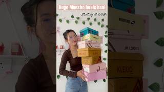 Meesho heels 👠 haul 💕🎀#meeshofinds #heels #meeshohaul