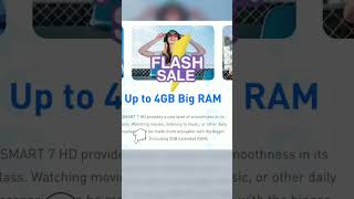 Infinix SMART 7 HD: Flash Sale on Unlocked Smartphone#InfinixSMART7HD #FlashSale