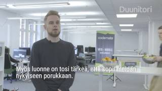 Codemate - Ketä halutaan töihin?