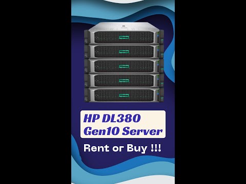 Rent or Buy !!! HP DL380 Gen10 server #rental #server #hp