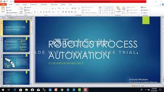 Robotics Process Automation