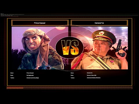 CnC Generals ZH Shockwave - Stealth General Vs Infantry General Challenge