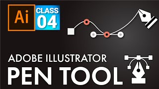 Adobe Illustrator CC Training - Class 4 - Pen Tool Urdu / Hindi