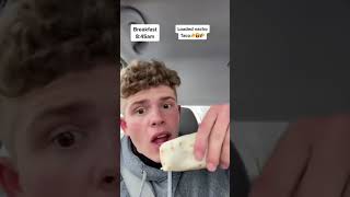 Eating only Taco Bell for the whole day! (Bad result) #shorts #tacoz