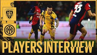 BASTONI AND LAUTARO INTERVIEW | CAGLIARI 0-3 INTER 🎙️⚫🔵