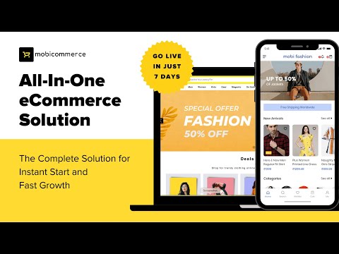 All-In-One eCommerce Solution for Instant Start and Fast Growth