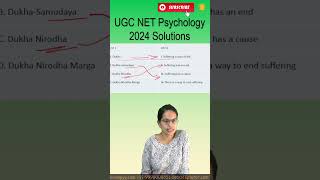 UGC NET Psychology Aug Sept 2024 Paper   Question on Dukha #psychology #netpsychology