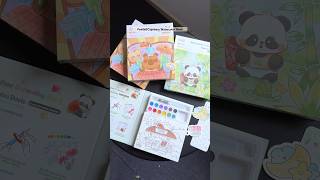 Unlock New Hobbies With Water Color Book 🌷✨🎀 #kawaii #art #schoolsupplies #coloringbook
