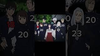 Gojo team journey #shorts #jjk #gojo #geto #jujutsukaisen #naruto