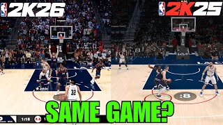 IS NBA 2K26 the SAME GAME AGAIN?