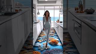 Stunning Epoxy Scene Floors That Transform Any Space 🤩🤯 #epoxyart #epoxy #interiordesign #luxury