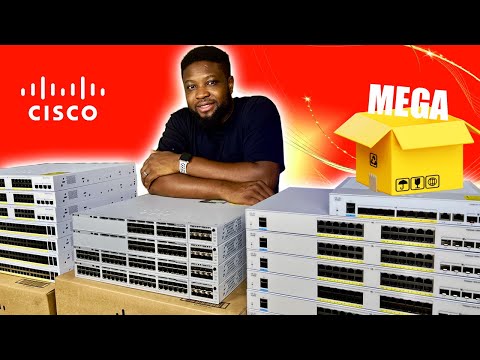 Cisco Catalyst 1000 and Catalyst 9300 Switch Mega Unboxing