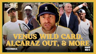 Roddick talks Venus Williams Wild Card, Holger Rune & Agassi, & more