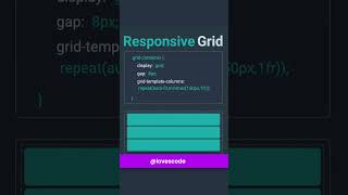 🔥Responsive Grid Layout for Beginners  Fast & Easy
