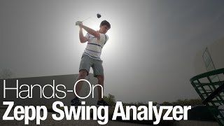 Hands-on with the Zepp 3D swing analyzer