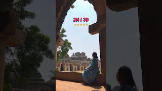 🌸 Perfect 2N/3D Hampi Itinerary 🌸 #ashortaday #shorts #hampi #karnataka #budgetfriendly #bangalore
