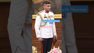 Major Siddharth Sharma #adc #commando #army #president #shorts
