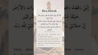 DOA IFTITAH YANG BENAR SESUAI SUNAH