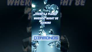 Diamonds raining from the sky!?