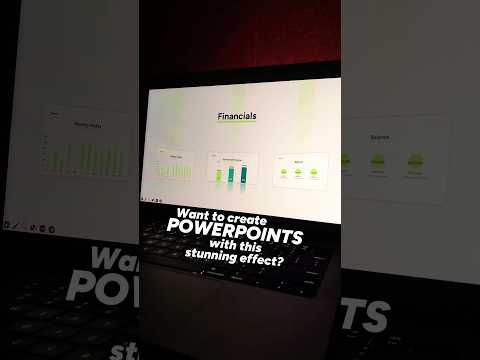 30 sec PowerPoint trick to make stunning slides 🤯🛝 #powerpointdesign #powerpointanimations