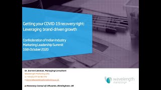(Virtual Keynote) Competing through brand experiences:Three steps for success during COVID-19