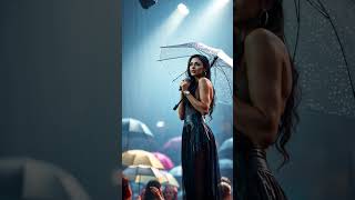 Rihanna - Umbrella | Stunning AI Lip Sync 💧✨ #Rihanna #Umbrella #AIlipsync #Shorts #ViralVideo