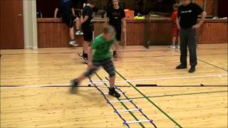 Jopu juniorit liikuntasalitreeniä syksy 2012