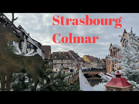 Christmas market! [Strasbourg Colmar 🎄] Just before Christmas! Christmas Trip #1 Marché de Noël